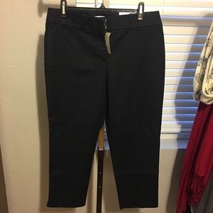 NWT Navy Cropped Pants from LOFT